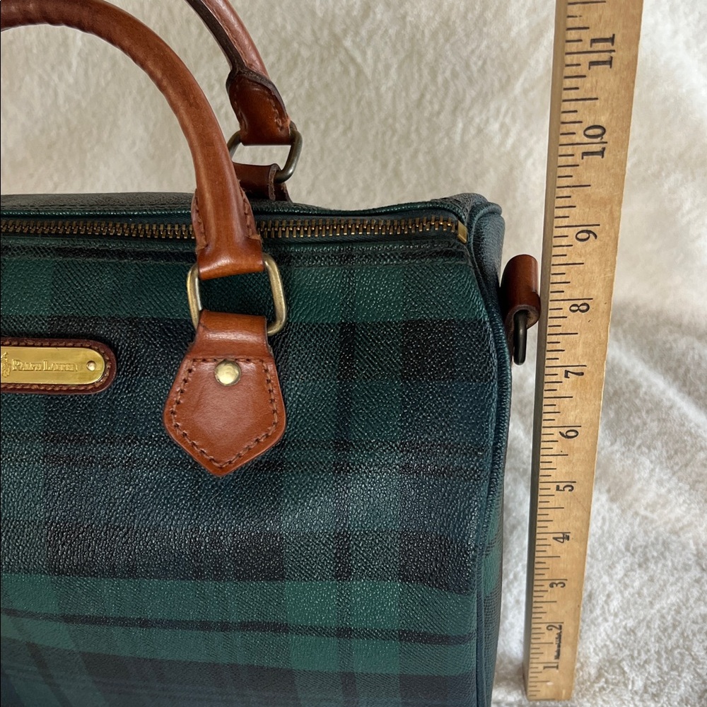 Vintage Polo Ralph Lauren Plaid Handbag - Picture 10 of 16